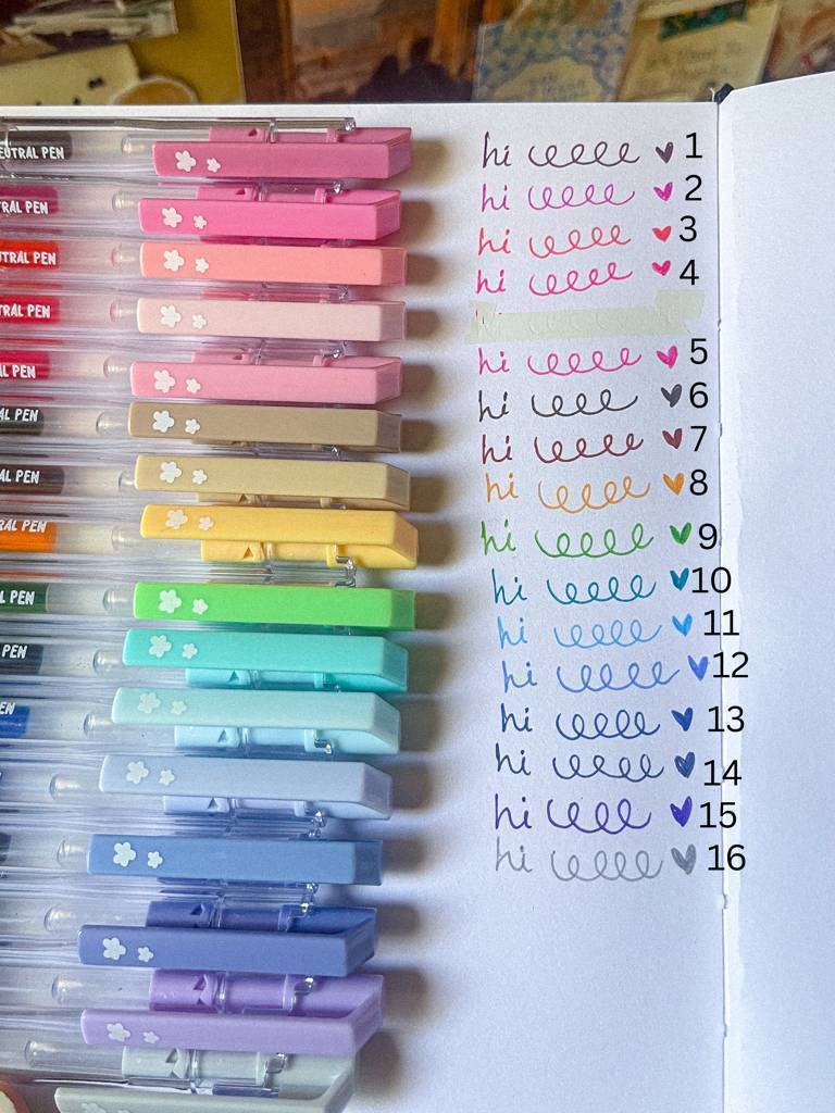 💖​أقلام حبر ملون بجودة عالية