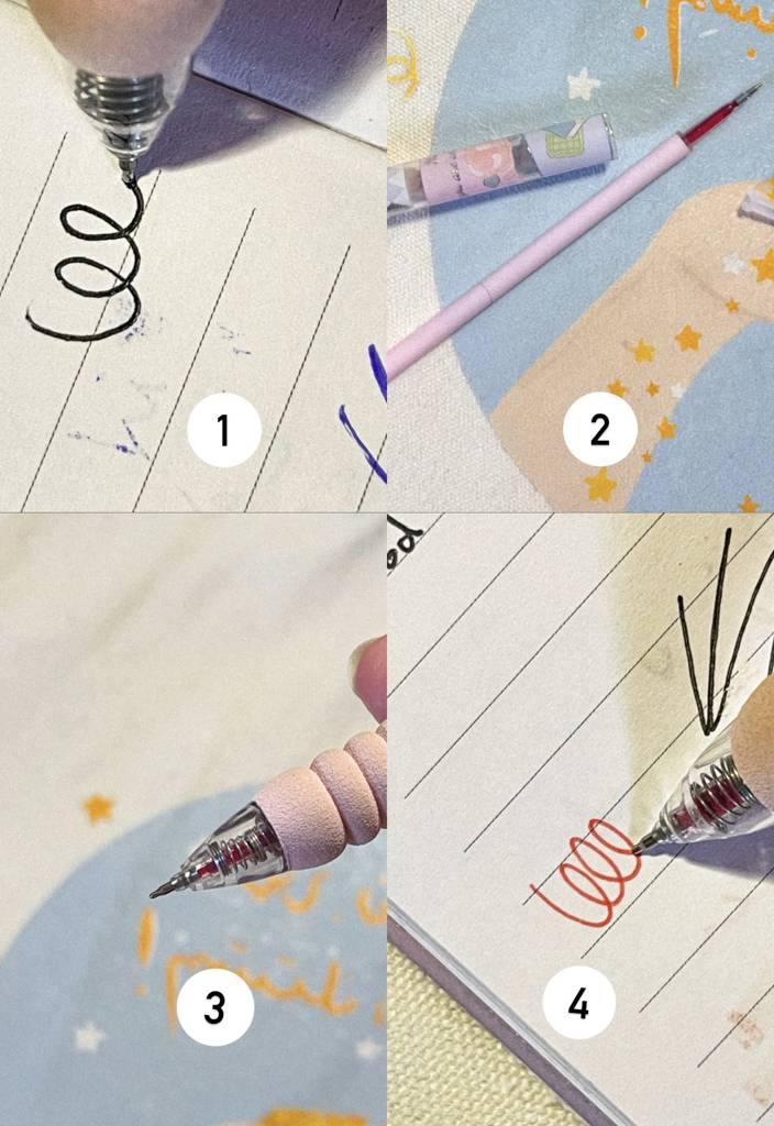 💘 تعبئة أقلام حبر ملون