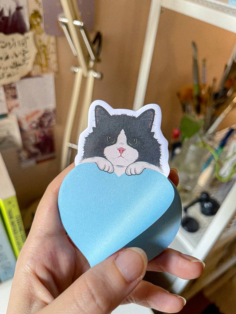 ​🐯​ستيكي نوتس قطط