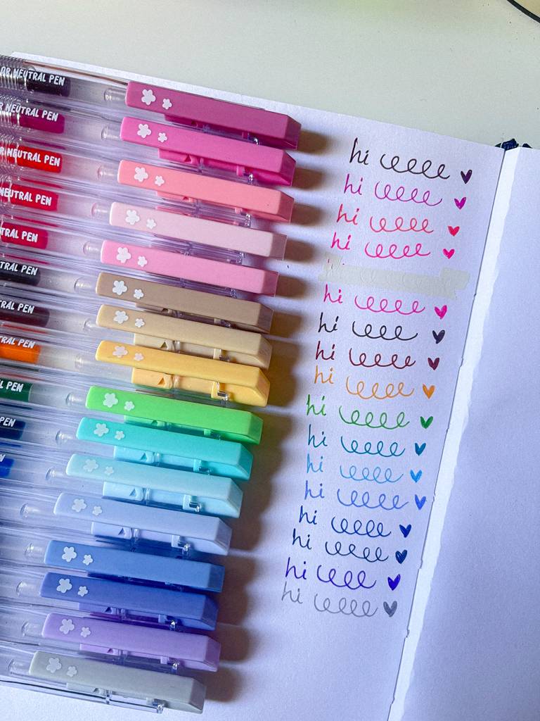 💖​أقلام حبر ملون بجودة عالية