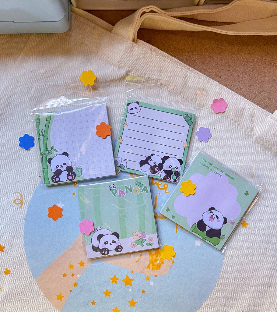 🐼ستيكي نوتس الباندا اللطيفة