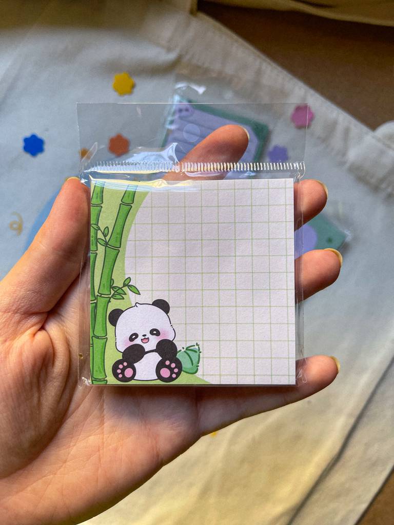 🐼ستيكي نوتس الباندا اللطيفة