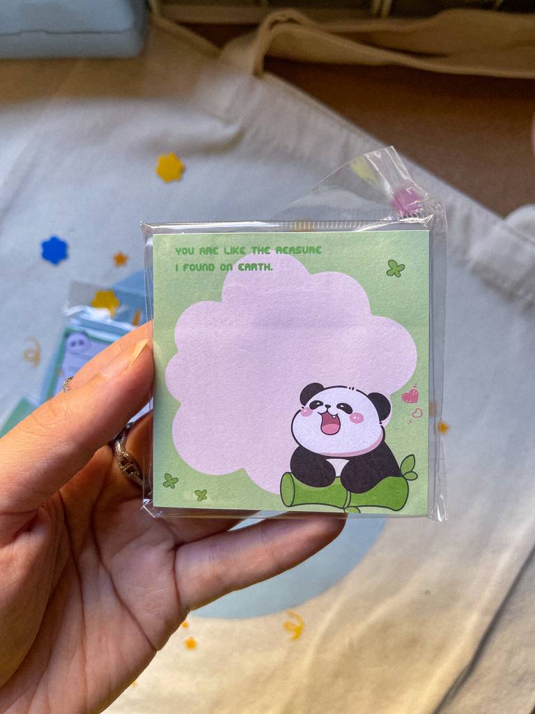 🐼ستيكي نوتس الباندا اللطيفة