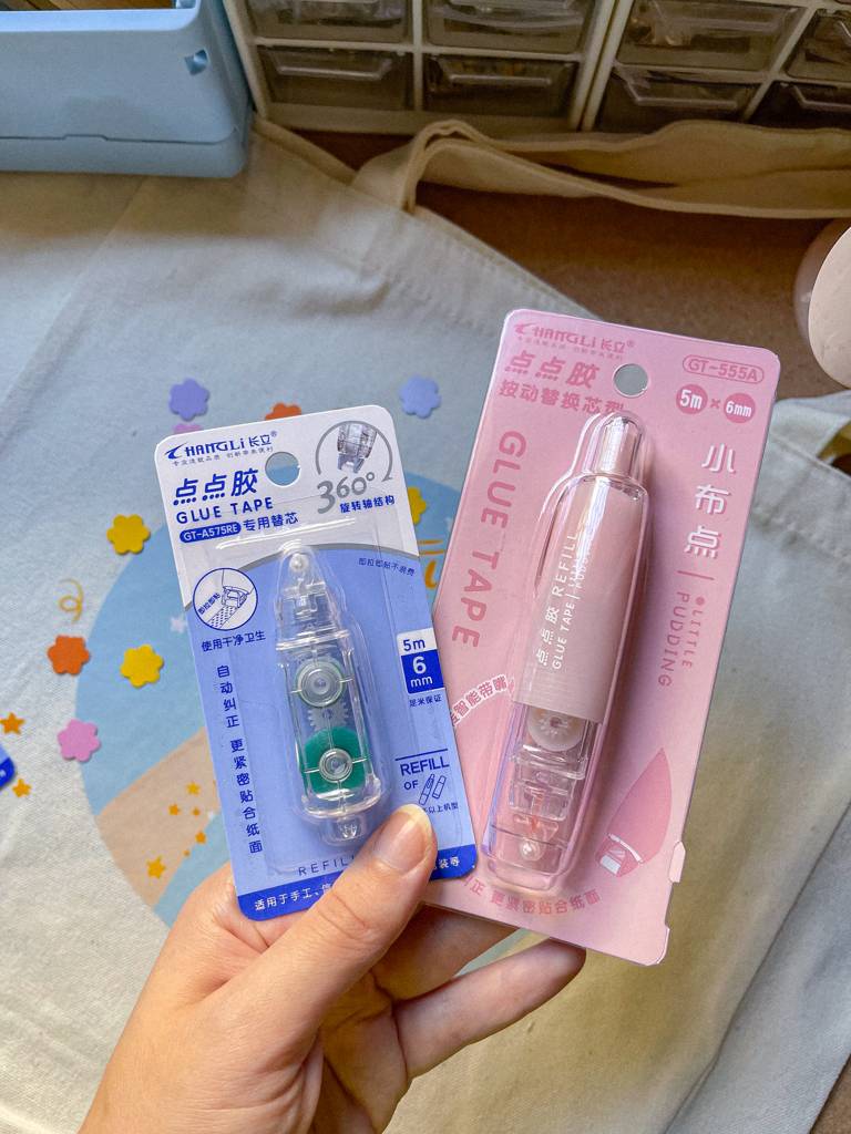 ⚡رول لاصق من الجهتين مع تعبئة