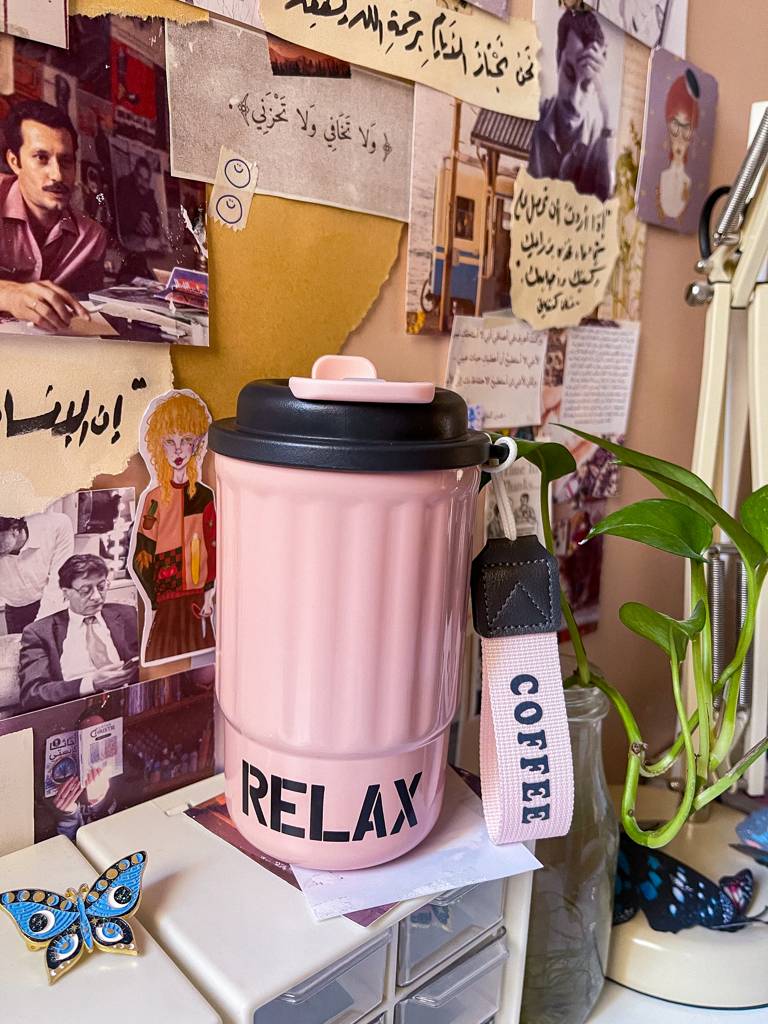 💖حافظ للحرارة relax كوب