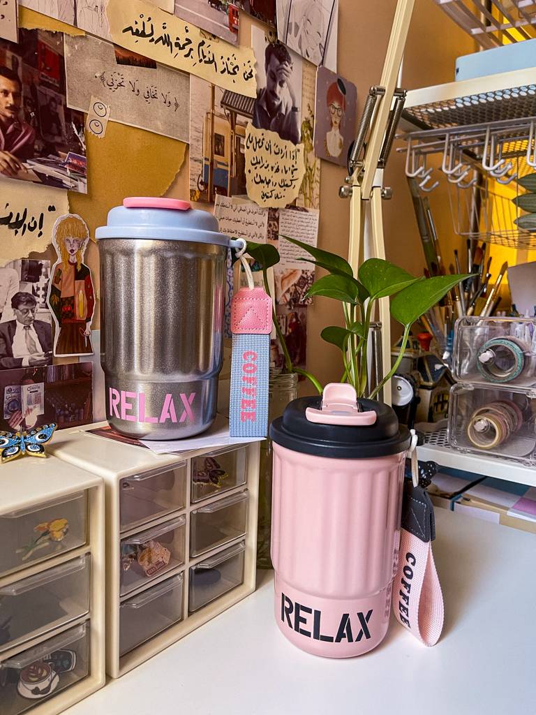 💖حافظ للحرارة relax كوب