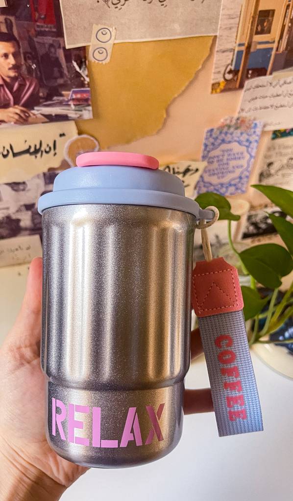 💖حافظ للحرارة relax كوب